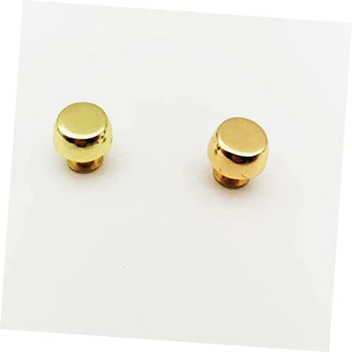 30pcs Zine-Alloy Bag Rivets Golden Handbag Hardware for DIY Craft — view 3