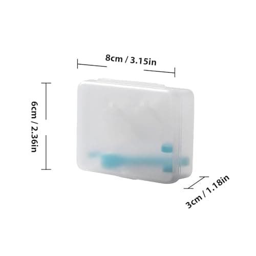 Contact Lens Remover Tool - Silicone Inserter and Removal Kit | Soft Contact Lenses Applicator with Uses for Long Nails, Travel, Hygiene, Daily Wear & Portable Eye Care Maintenance — view 5