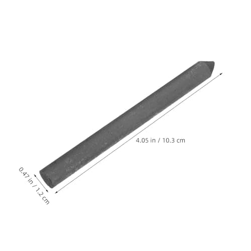 2pcs Black Graphite Electrode Carbon Rod, Two Pack, Laboratory Use — view 2