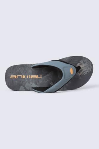 Animal Jekyl Mens Lightweight Flip-Flops Dark Khaki (02) 10 — view 3