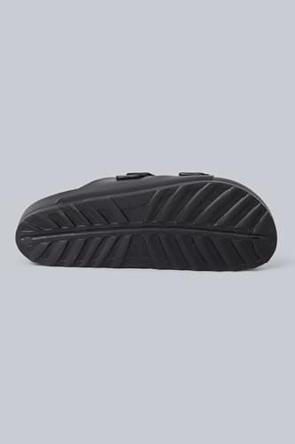 Animal Shore Men's Sliders - Slip-On, Lightweight Sandals with EVA Cushioning - Spring Summer, Beach, Outdoors Black 10 — view 4