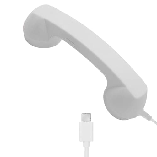 Portable Travel Ready Type C Handset, ABS Construction for Commuting and Eco-Friendly USB C Earphones