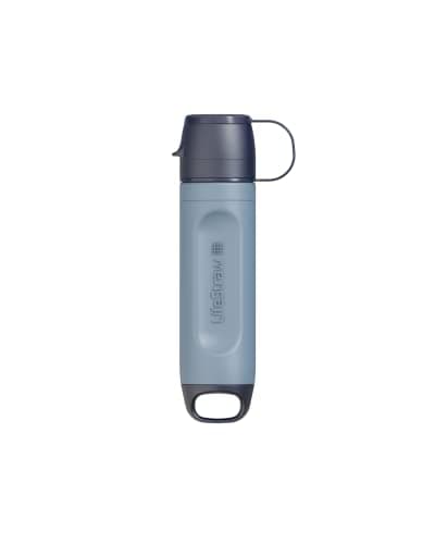 LifeStraw Peak Series – Solo personal water filter for hiking, camping, travel, survival and emergency preparedness. Removes bacteria, parasites and microplastics
