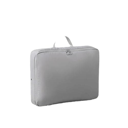 FUANA for Large Capacity Travel Clothes Storage Bag with Compression, Breathable Metal Vents & Double Down Jackets, Moisture-Proof Organizer Handbag (40x30x12cm)