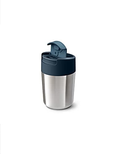 Joseph Joseph Sipp Stainless Steel Insulated Travel Mug, Hygienic Leakproof Reusable Vacuum Thermal Mug, Coffee & Tea Insulated Cup - 340 ml (12 fl. Oz), Anthracite — view 2