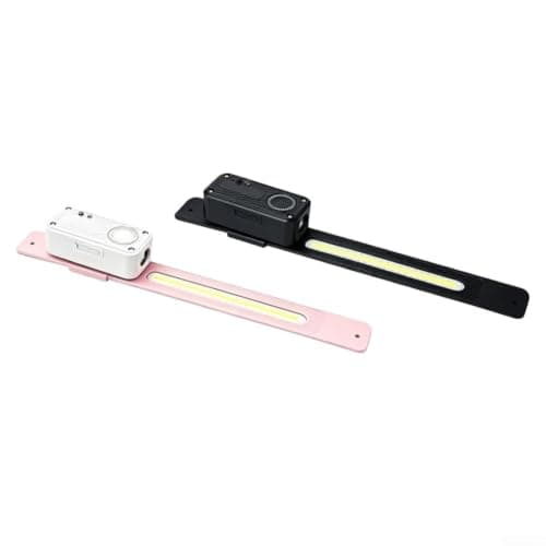 RiseNova Waterproof Rechargeable Headlamp with Wave Sensor(Pink) — view 3