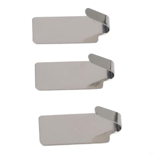 HavenlyCove Stainless Steel Door Hanger Hooks 6 Pack No Drill — view 3