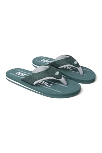 Animal Jekyl Mens Lightweight Flip-Flops Khaki 8 — view 2