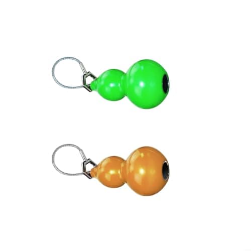 Biometric Steel Rope Lock Compact 31x84mm Size(yellow) — view 4