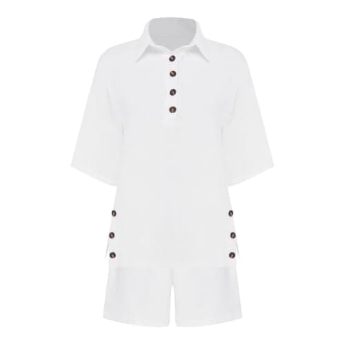 Riismen Women Lunch Break Morning Routine City Tour Casual Wear White S — view 5
