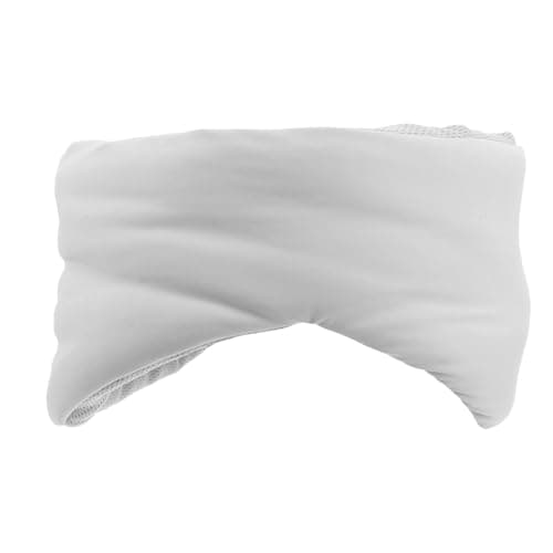 SHERCHPRY Adjustable Sleep Eye Mask with Noise Cancelling and Light Blocking Features, 2in1 Ice Silk and Cotton Material Wraparound Design for Men and Women, Comfortable Eye Mask for Sleep