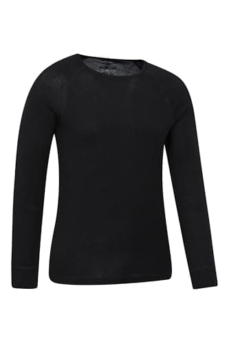 Mountain Warehouse Merino Mens Thermal Baselayer Top Black L — view 5