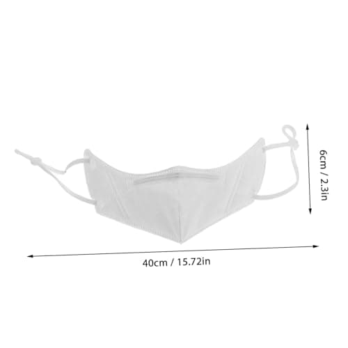 SECFOU Nose Mask for Cold Weather Reusable Nasal Warmer Nasal Airflow Non-woven Winter Nose Guard for Outdoor Activities Travel — view 2