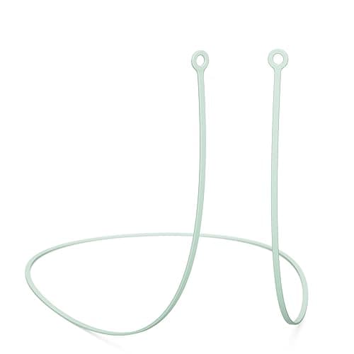 CURVD Earplug Lanyard, Soft Durable Flexible Premium Silicone Cord | Works with Most Earplugs w/Removable Tips Compatible with CURVD Everyday, Loop Quiet/Engage/Experience, Vibes and More - 26 Inches