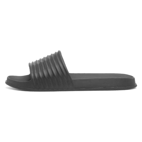 Shoe Zone - Womens Black EVA Slider - Size 3 UK - Black