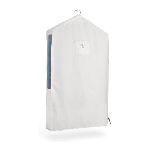 Hayden Hill Luxury Organic Cotton Garment Bag for Hanging Clothes Short 40"