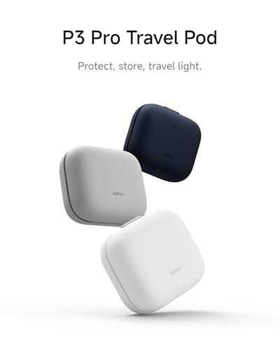 Laifen Electric Shaver Travel Pod, Hard Shell Case, White — view 2