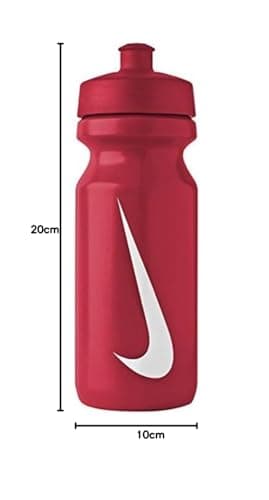 Nike Unisex Big Mouth Water Bottle, Sport Red/Sport Red/White, 650 ml — view 4