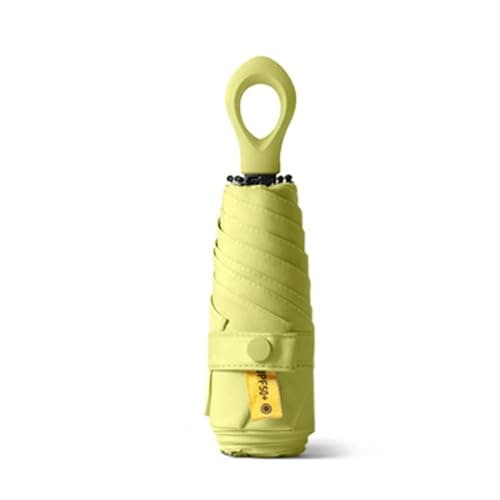 Lightweight folding rain umbrella travel size sun umbrella sunscreen foldable umbrella, d — view 3