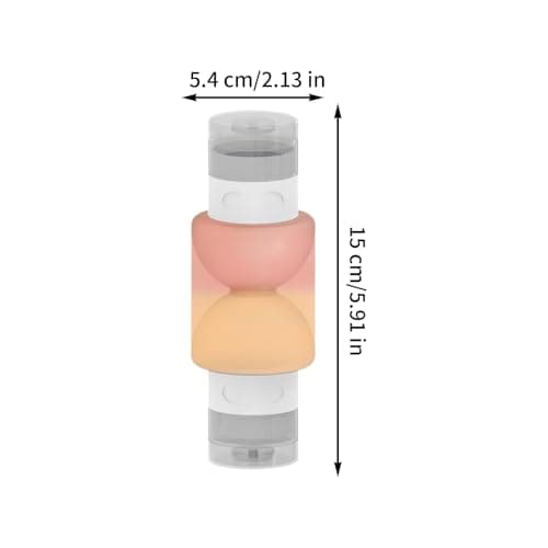 Travel Size Containers Silicone Double-Ended Refillable Squeezable — view 5