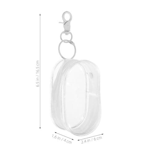 Earphone Storage Bag with Clasp, Portable Travel Pouch — view 2