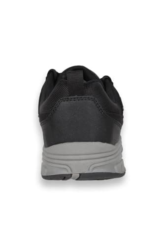 Mountain Warehouse Ramble Softshell Mens Waterproof Shoes - IsoDry Sneakers with High Traction Outsole & EVA Cushioning - All Season Walking, Hiking, Outdoors & Trekking Charcoal 9 — view 5