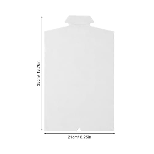 20 Pcs Shirt Cardboard Laundry Folding Board Cardboard Shirt Form Display Folding Storage Box Plastic Filler Plastic Storage Box T- Board Paper Folder — view 2