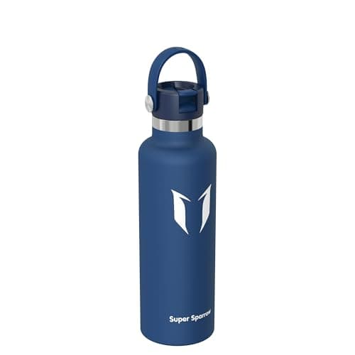 Sparrow Insulated Water Bottle 750ml FlipFlow Metal Drinks Bottle Straw — view 2