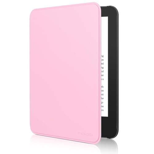 MoKo Case for 6" Amazon Kindle Basic 11th Gen 2024/2022, Nosegay Pink
