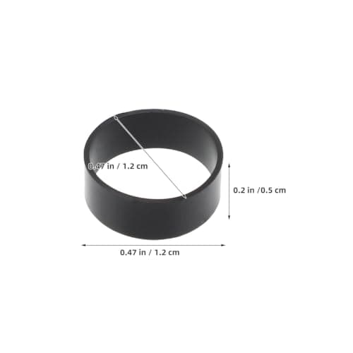 Zerodeko 600pcs Reusable Black Silicone Cable Ties for Cord and Charging Cable Management Tough Non-slip Rubber Bands Prevent Tangling — view 2