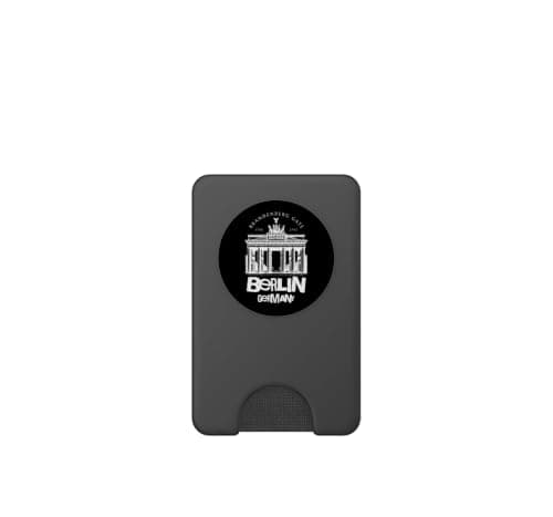Vintage Berlin Germany s Travel Brandenburg Gate PopSockets PopWallet for MagSafe — view 2