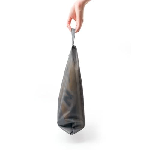 pack all Shoe Bags for Travel, Water Resistant Shoe Pouch, 2 Pack, Grey — view 2