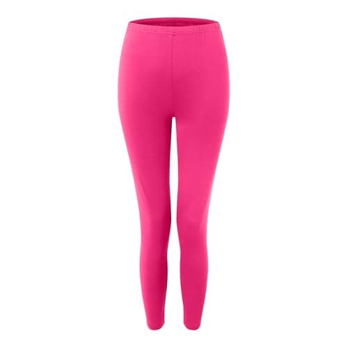 Snakell Thermal Underwear Set for Women UK Soft Crew Neck Long Sleeve Base Layer Top & Leggings Cold Weather Sets Ladies Thermal Underlayer Tops & Bottoms Multifunctional Home for Winter (S) Hot Pink — view 4