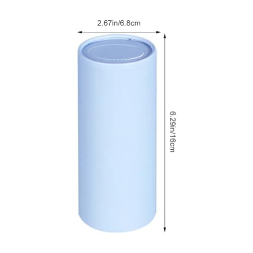 BUGUUYO 4Pcs Car Tissue Holder Cylinder Set, Refillable Car Paper Towel Box with Cup Holder Design, Portable Napkin Dispenser for Travel and Vehicle Use — view 6