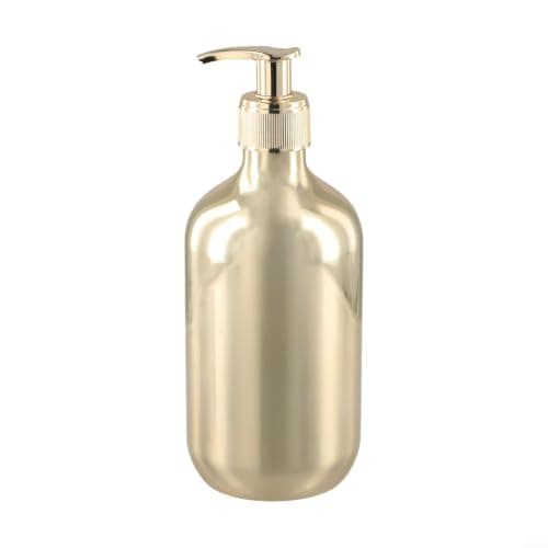 CNANRNANC Leak-Proof Soap Dispenser 300ml for Travel Toiletries(Gold 300ml)