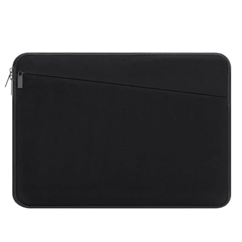 HEDUGO 13 Inch Laptop Sleeve Portable Laptop Case with Accessory Pocket Compatible with 13" MacBook Air M4 M3 M2 M1/Pro M2 M1, 14" MacBook Pro Soft Carrying Cover Padded Computer Pouch Cover