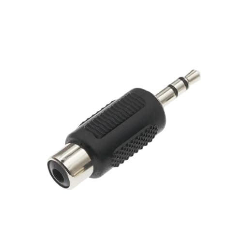 1PCS Female Socket Turn 3.5MM Stereo Plug Audio Adapter 6.3MM Stereo Plug To Socket 2 In 1 Stereo Connector(Lavender)