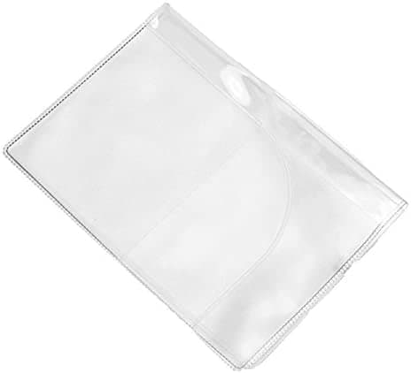 MAHAVIMOKSA Plastic Passport Holder Protector with Card Covers, Clear & Translucent - 12 Packs, Classic — view 4