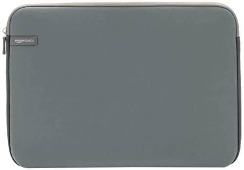 Amazon Basics 15.6 inch Laptop Sleeve Case - Grey — view 6