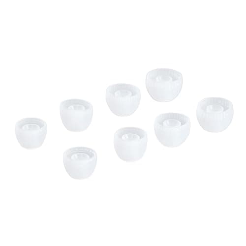 SENECESLI Replacement Silicone Earbuds Tips 4 Sizes Noise Cancelling Comfortable Ear Tips for WF‑1000XM3 WI‑1000XM2 SP510 SP900 C600N Earbuds, 8 Pack