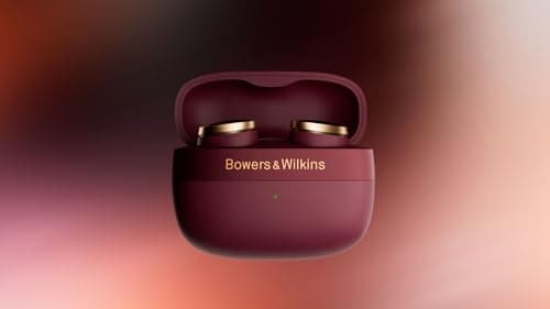 Bowers & Wilkins Pi8 True Wireless Noise Cancelling Earbuds - Dark Burgundy — view 6