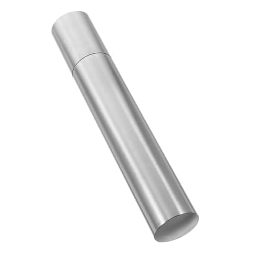 DIYEAH Vintage Certificate Tube Stainless Steel Document Holder for Travel