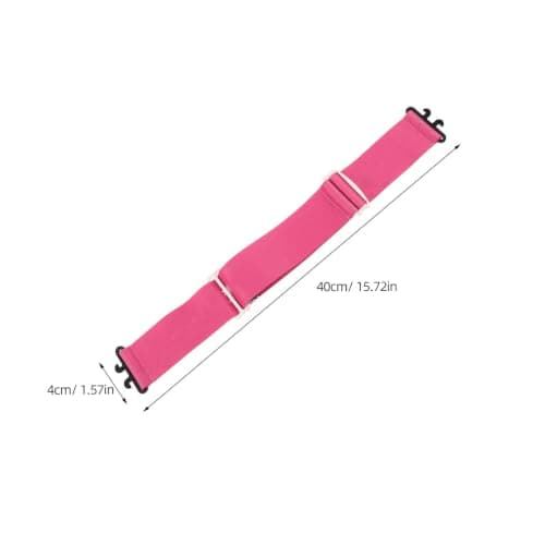 2pcs Pink Nylon Snowboard Goggle Replacement Strap with Quick Release — view 2