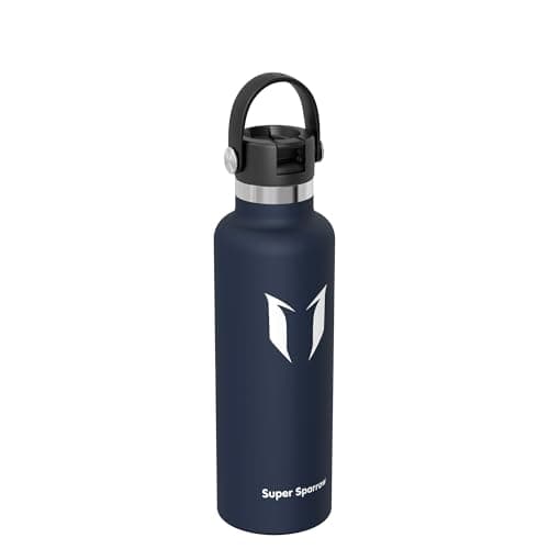 Sparrow Insulated Water Bottle 750ml FlipFlow Metal Drinks Bottle Straw — view 2