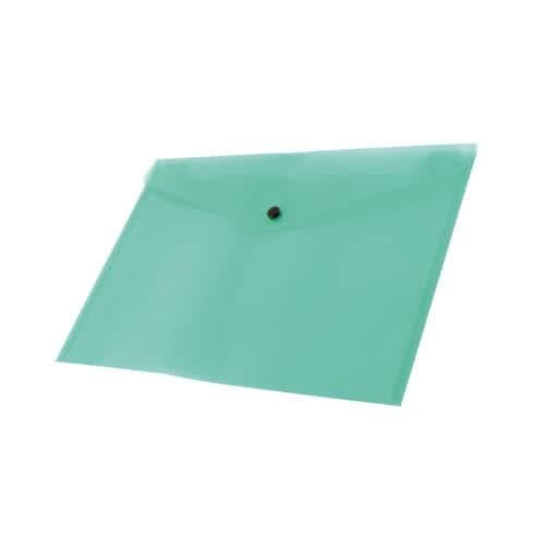 Q-Connect Polypropylene A4 Document Folder - Green, Pack of 12 — view 3