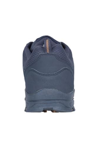 Mountain Warehouse McLeod Mens Wide-Fit Walking Shoes Navy 8 — view 3