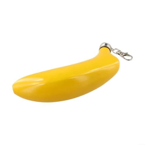 Zeroupshop Banana Shaped Hip Flask 5Oz 304 Stainless Steel Fruit Wine Pot With Funnel For Camping Hiking Fishing Outdoor Travel Yellow(yellow) — view 3