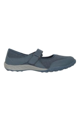 Mountain Warehouse Stroll Womens Casual Outdoor Shoes - Breathable Sneakers with Mesh Lining & EVA Footbed - Spring Summer, Walking, Hiking, Outdoors & Trekking Navy Adult Shoe Size 5 — view 2