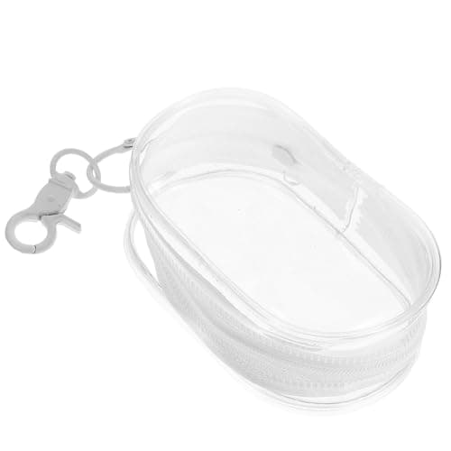 Earphone Storage Bag with Clasp, Portable Travel Pouch