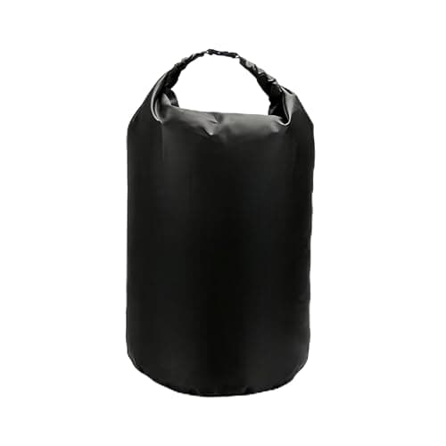 10L/20L/40L/70LWaterproof Dry Bag, Lightweight Canoe Bags Storage Bags,Dry Sacks Waterproof Bags for Kayaking Rafting Boating Hiking Camping Travel Fishing Sea Swimming Boating (Black, 40L)